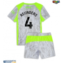 Otroški Nogometni dresi Manchester City Tijjani Reijnders #4 Tretji 2025-26 Kratek Rokav (+ Kratke hlače)